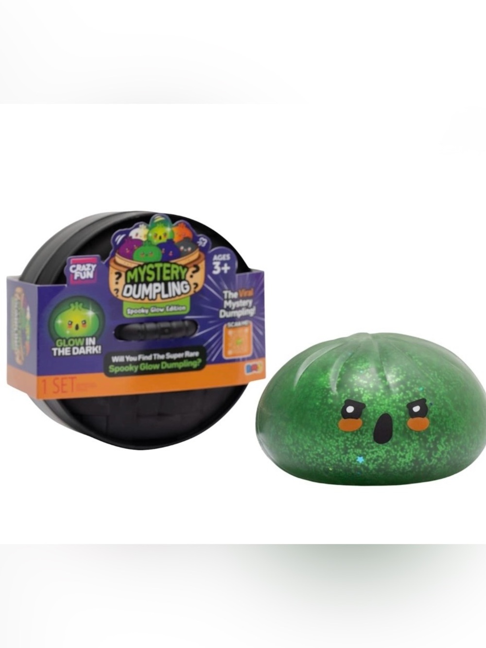 Crazy Fun® RMS Mystery Dumpling Spooky Glow Edition Set (Styles May Vary)